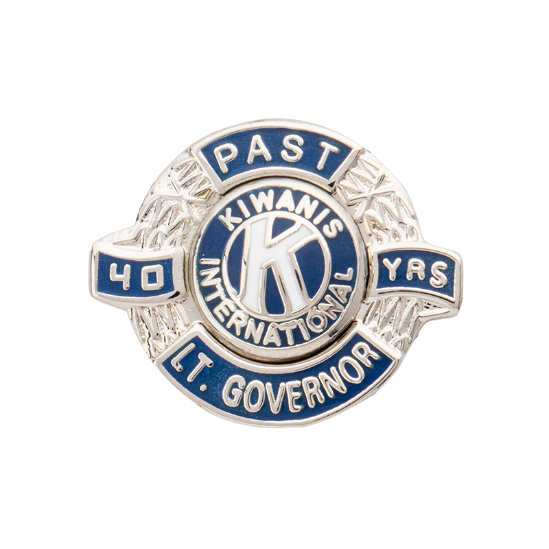 Pin-Legion of Honor, 40 Year Past Lt. Governor | Kiwanis Family Products